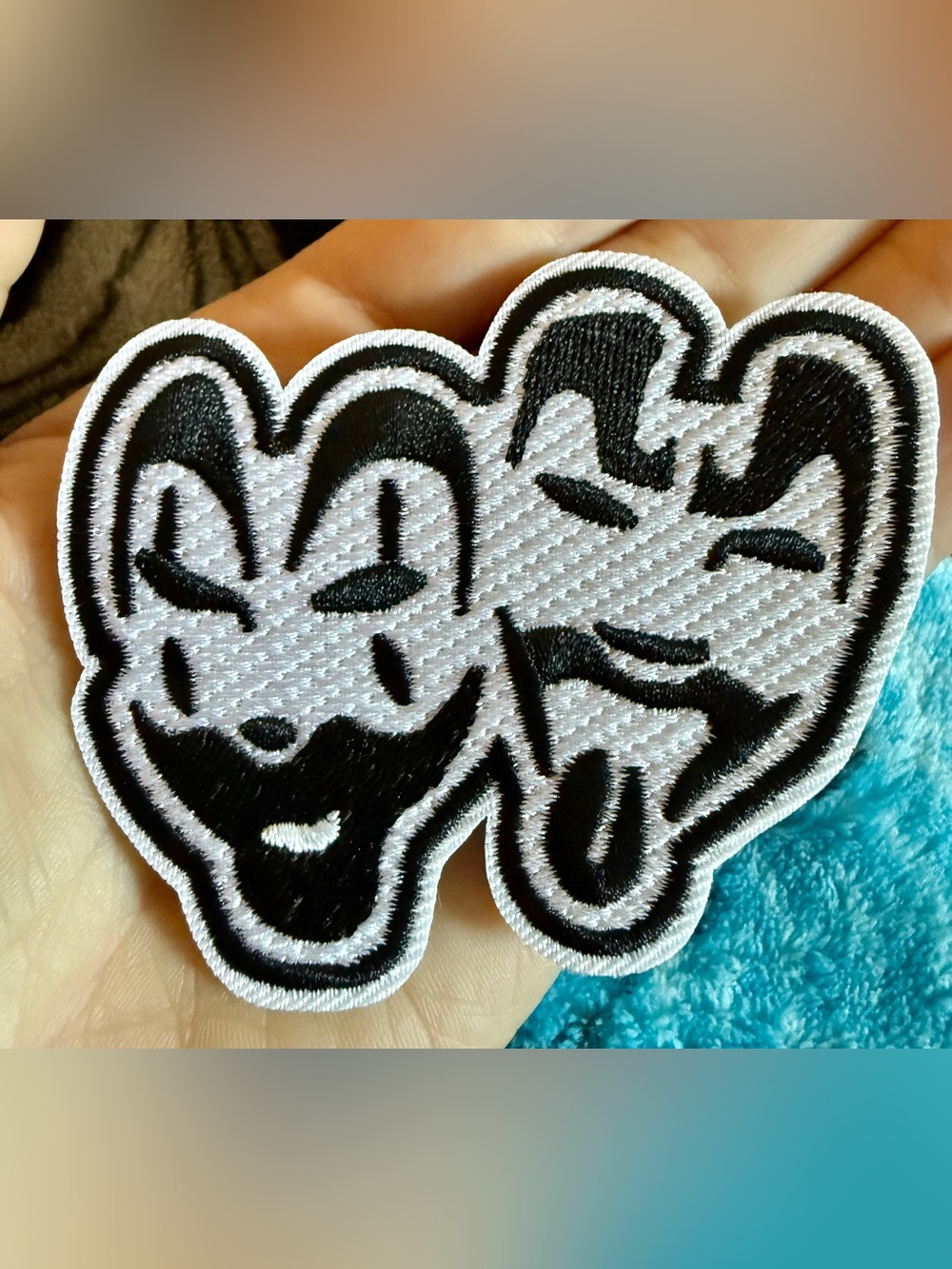 New ICP Clown Face Rappers Patch Hip Hop Music Embroidered Iron On Juggalo